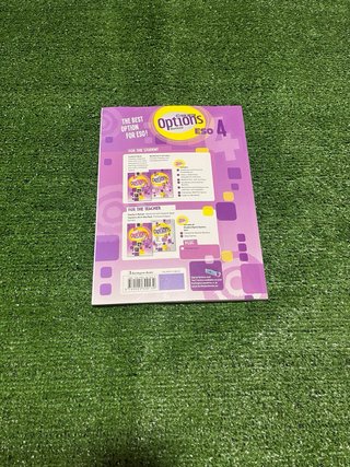Libro Inglés 4 ESO - Options Workbook (Burlington