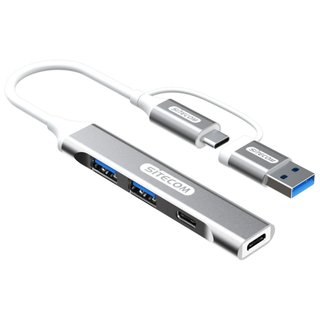 Adaptador USB-C y USB-A SITECOM