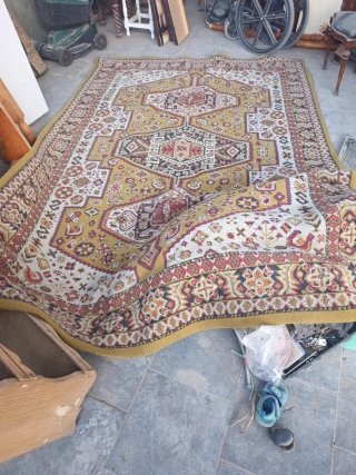 Alfombra de tela con diseño