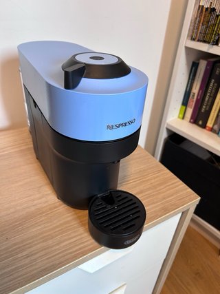 Cafetera Nespresso Vertuo Pop Azul