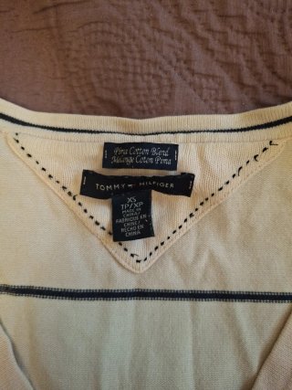 Jersey Tommy Hilfiger Rayas Finas