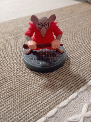 Figura Splinter Tortugas Ninja Burger King