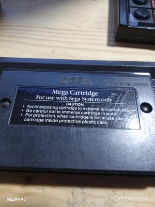 Juego The Ninja para sega Master System
