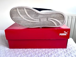 Zapatillas Puma Smash Blancas y Negras