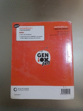 Matemáticas I 1 Bachillerato