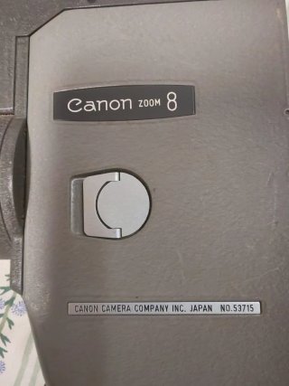 Cámara de cine Canon Zoom 8