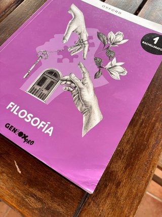 Filosofía 1º Bachillerato. Libro del estudiante...