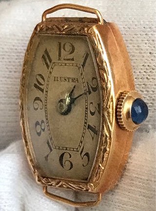 Reloj Oro 18K Ilustra s.XX + Regalo