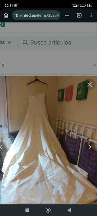 Vestido de Novia Pronovias Talla 38