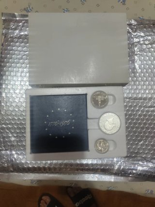 Set Monedas Plata United States Bicentennial Silve