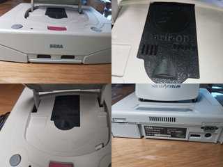 Sega Saturn Blanca con Fenrir completa