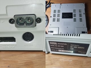 Sega Saturn Blanca con Fenrir completa