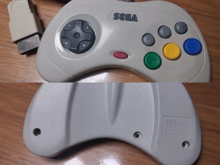 Sega Saturn Blanca con Fenrir completa