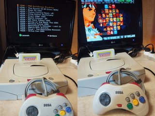 Sega Saturn Blanca con Fenrir completa