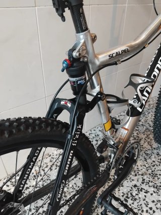 Bicicleta Cannondale Scalpel Montaña 26 pulgadas M