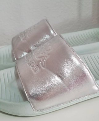 Chanclas Kappa plateadas talla 40