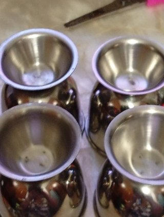 Caffettiera Bialetti vintage + 4 porta