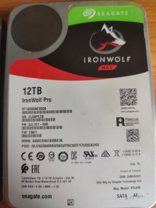 Pack 2xSeagate IronWolf 12TB + 2xSegate Exos 12TB