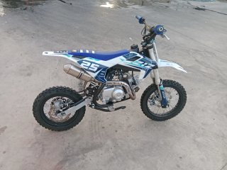 Delta 110cc Motocross Azul y Blanco