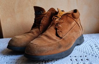 Stivaletti Polacchini Hillcock Camoscio Marrone