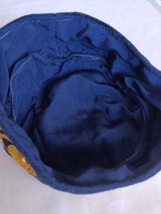 Gorro marroquí bordado dorado