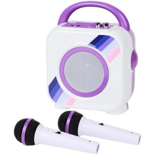 Altavoz Karaoke con 2 Micrófonos