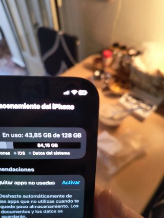 vendo ihpone 12 negro de 128 gb y 8 ram