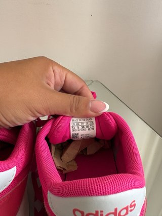 Zapatillas Adidas rosas y blancas
