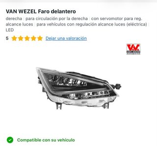 Foco SEAT Ibiza 1.5 TSI nuevo