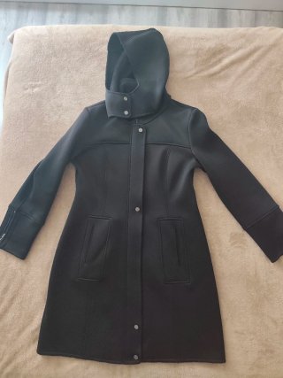 Abrigo Neopreno Adolfo Dominguez Negro