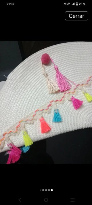 Bolso de Verano Multicolor con Flecos