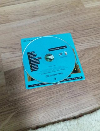 Moby a night in nyc The Sunday Times promo CD