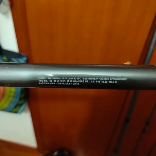 2 cañas de pesca Hurricane SeaHawk surfcasting/sil