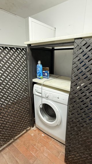 Celosía armario para lavadora