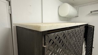 Celosía armario para lavadora