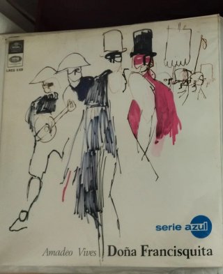 Vinilo Doña Francisquita Serie Azul