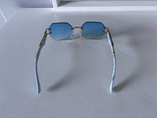 Gafas de sol Hpirme Vintage Azules y doradas