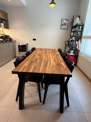 Mesa Comedor IKEA GUNNEBY Madera y Metal