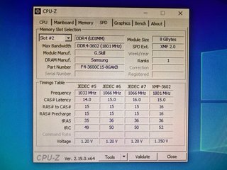 MEMORIA RAM G.SKILL ARES 16GB DDR4 3600MHz