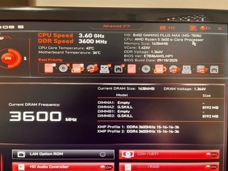 MEMORIA RAM G.SKILL ARES 16GB DDR4 3600MHz