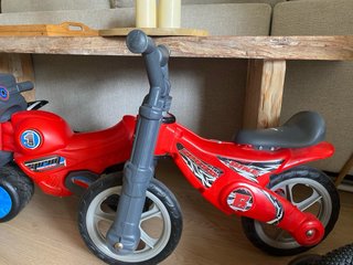 Lote 3 motos correpasillos infantiles