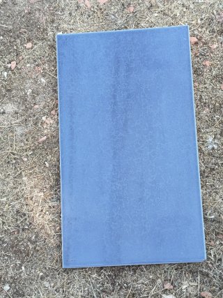 25 metros de Baldosas azules 23x40 cm