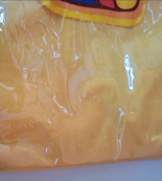 Borsa mare gialla nuova con cartellino