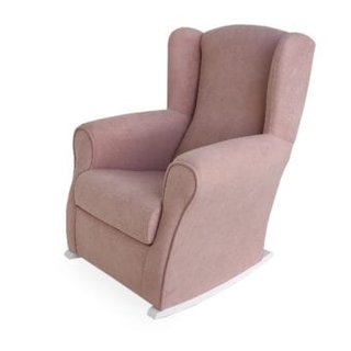 Sillón de lactancia. Butaca orejera rodero