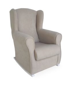 Sillón de lactancia. Butaca orejera rodero