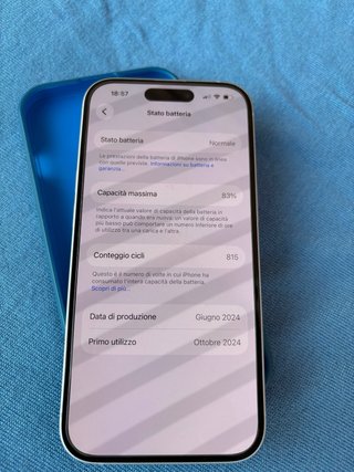 iPhone 15 128GB Blu