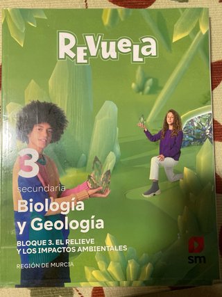Biología y geología, 3 Secundaria, Revuela, Reg...
