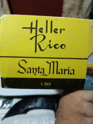 Maqueta Barco Santa María Heller Rico