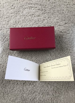 Gafas de Sol Cartier Rimless Negras Originales