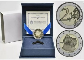 Malta 2€ Conmemorativa 2013 Autogobierno PROOF